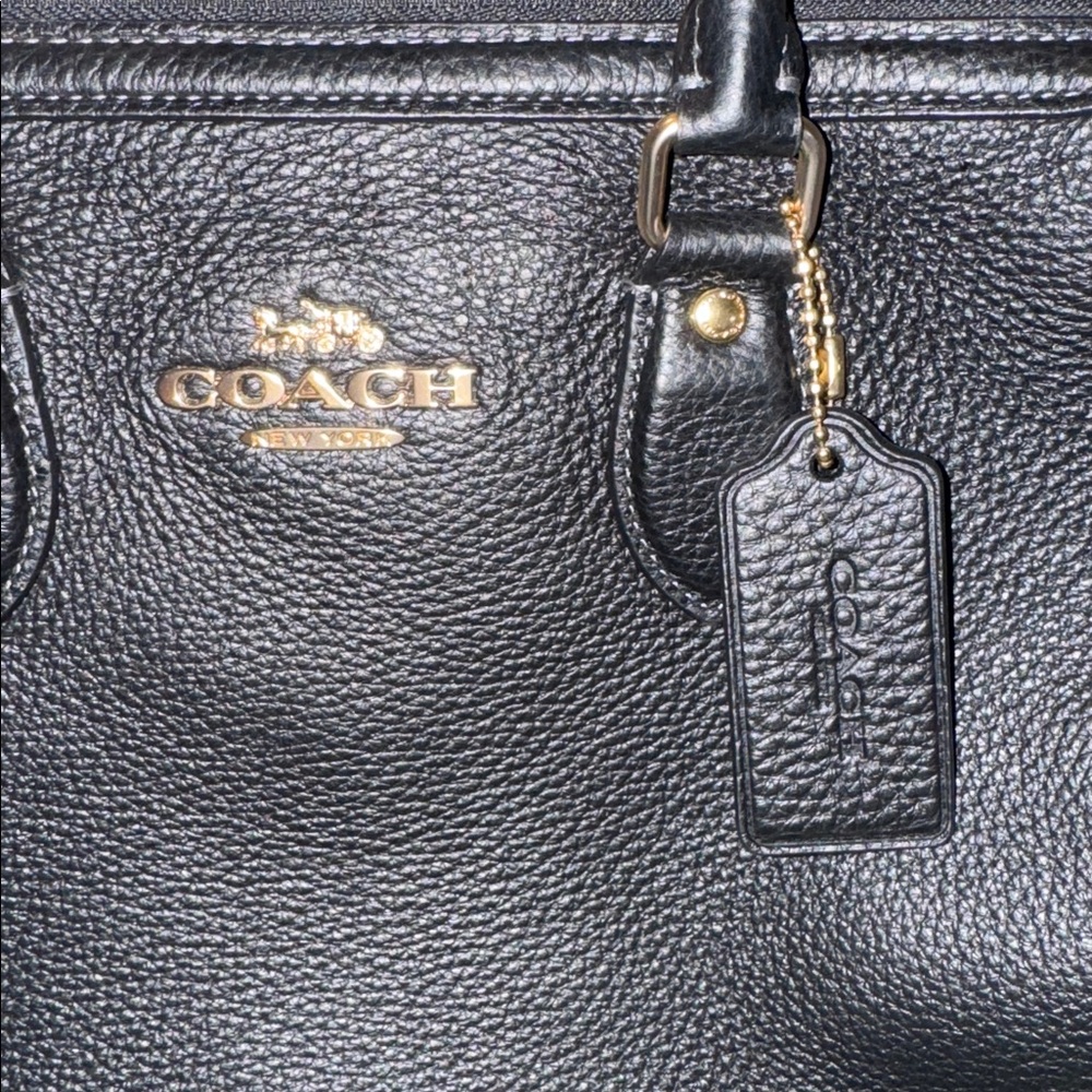 Coach Large Rowan-NWOT Black - Picture 6 of 6